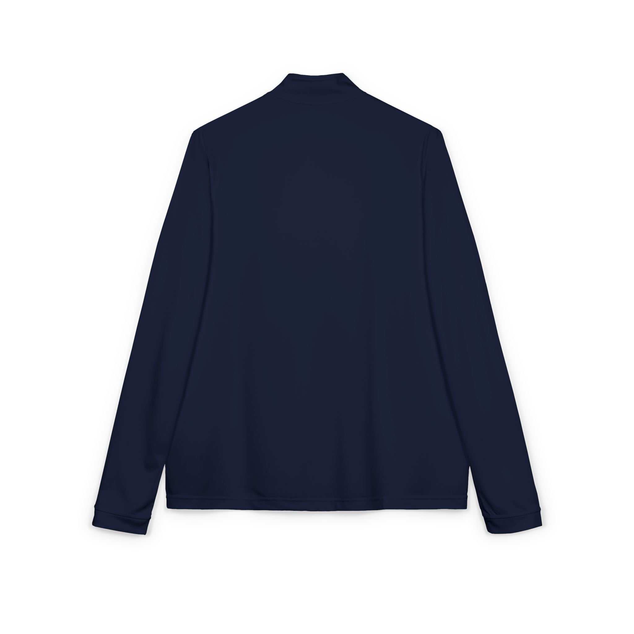 Embroidered Quarter-Zip Pullover — White adidas Performance Top