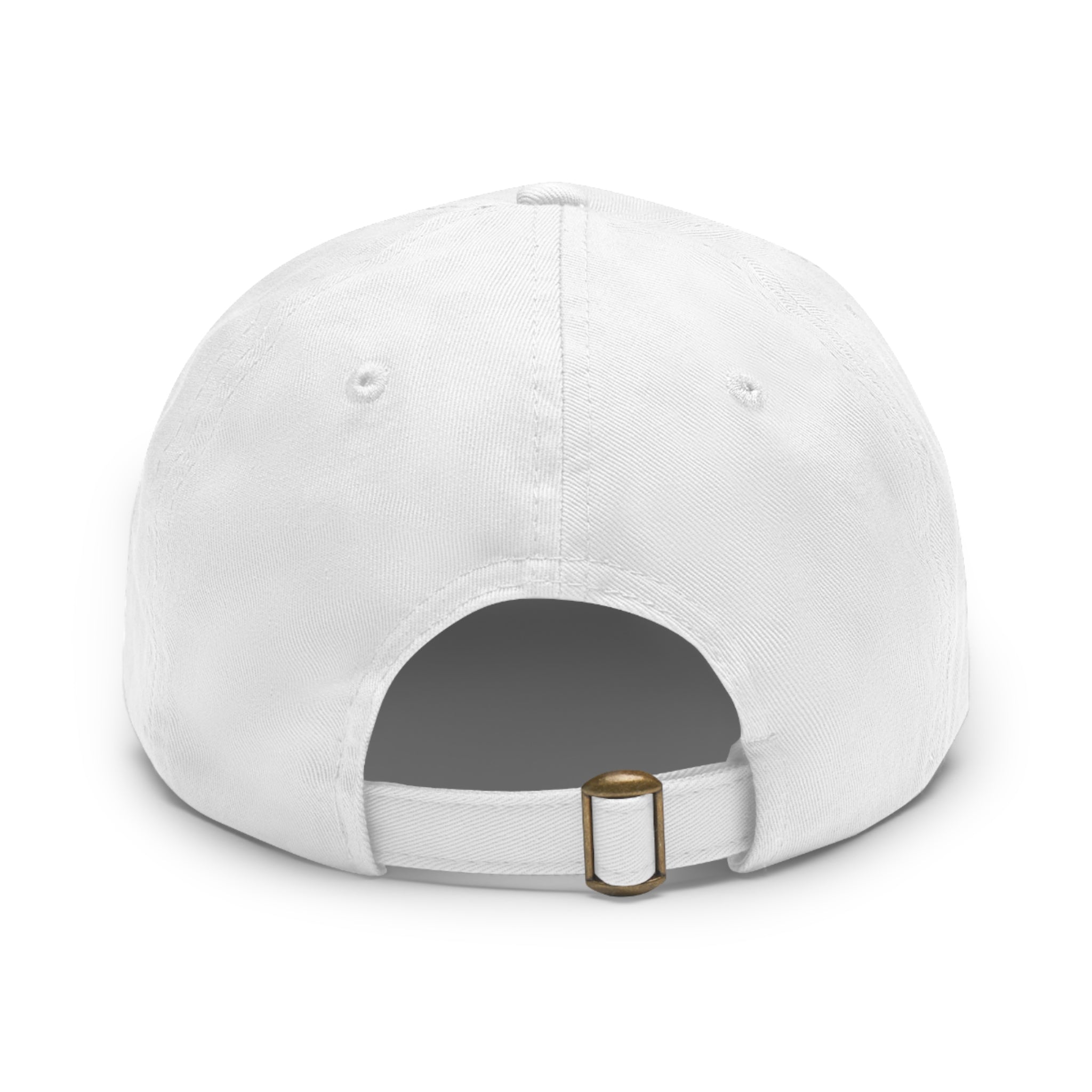 SPVNN Monogram Leather Patch Dad Hat — Elegant NS Cap