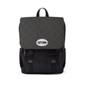 Casual Shoulder Backpack — SPVNN Logo Quilted Flap Daypack