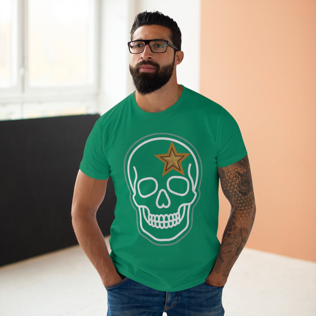Motorcycle Skull T-Shirt — Vintage Biker Graphic Tee