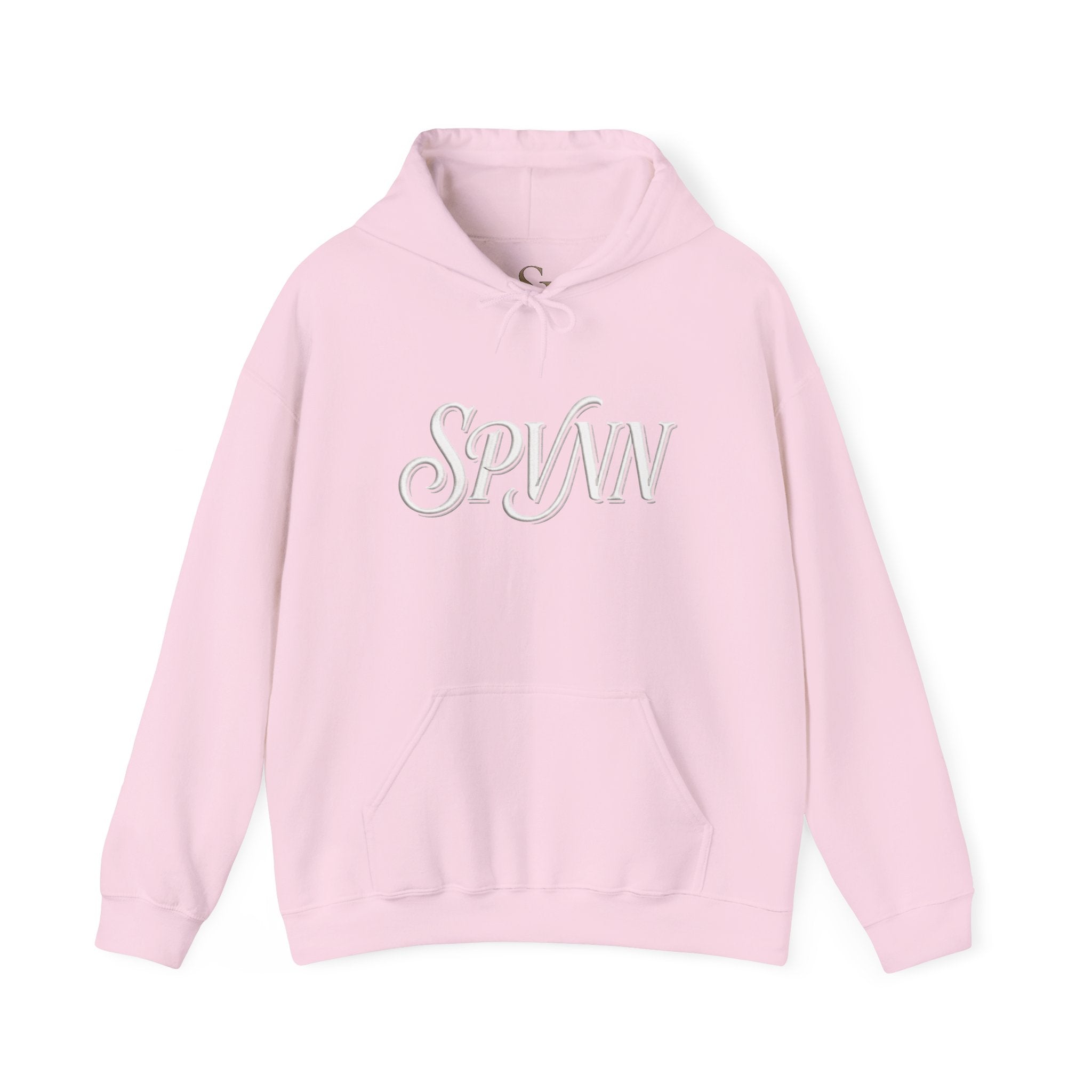 Presence in Motion Hoodie - Minimal Monogram Pullover