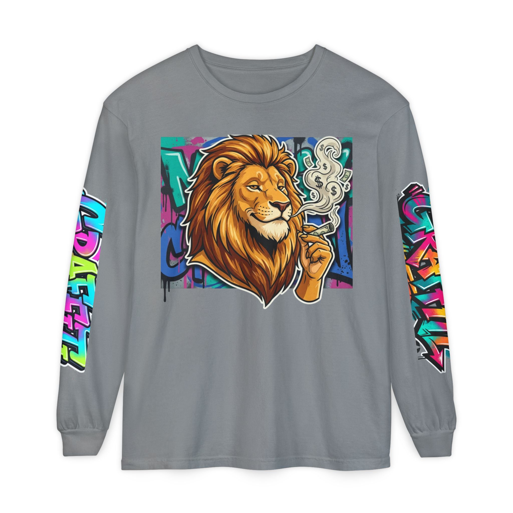 SPVNN Lion Graffiti Long Sleeve — King City Streetwear Tee