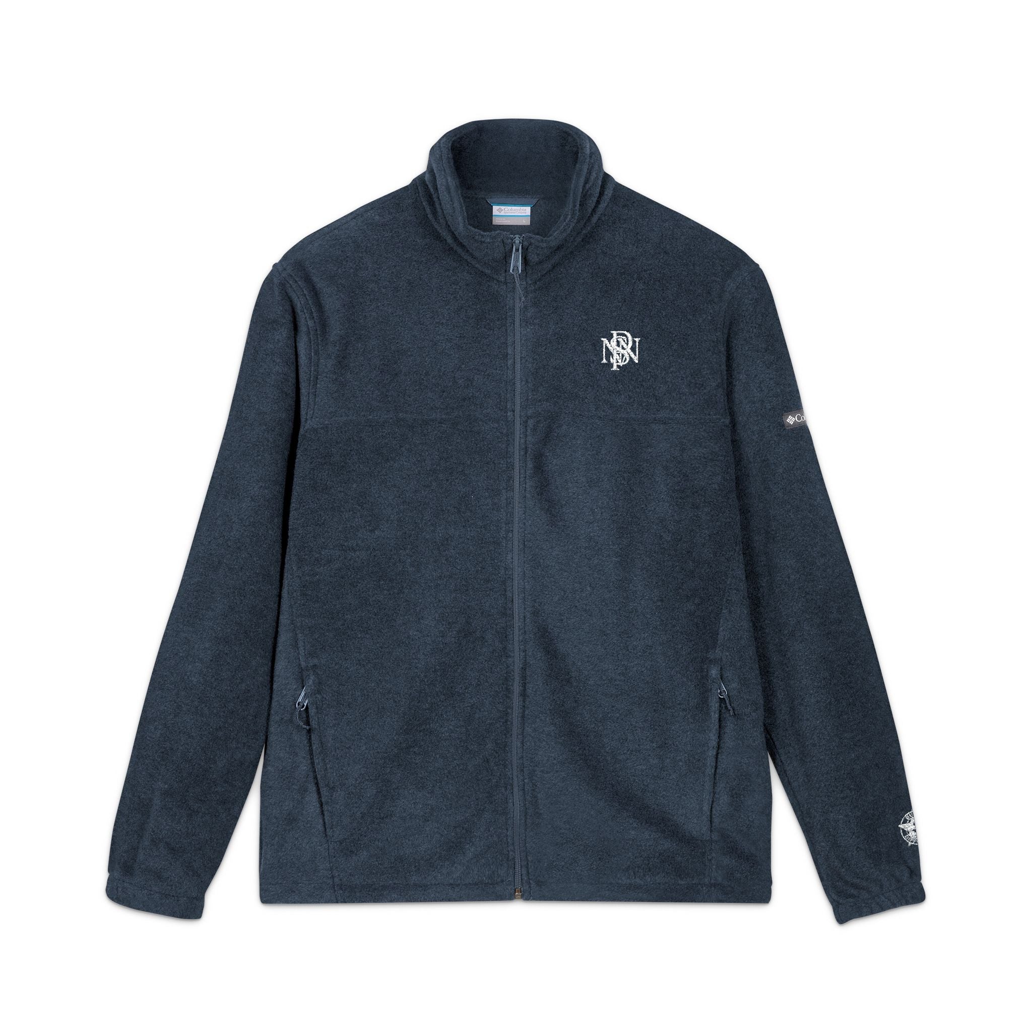 Embroidered Shark Fleece Jacket