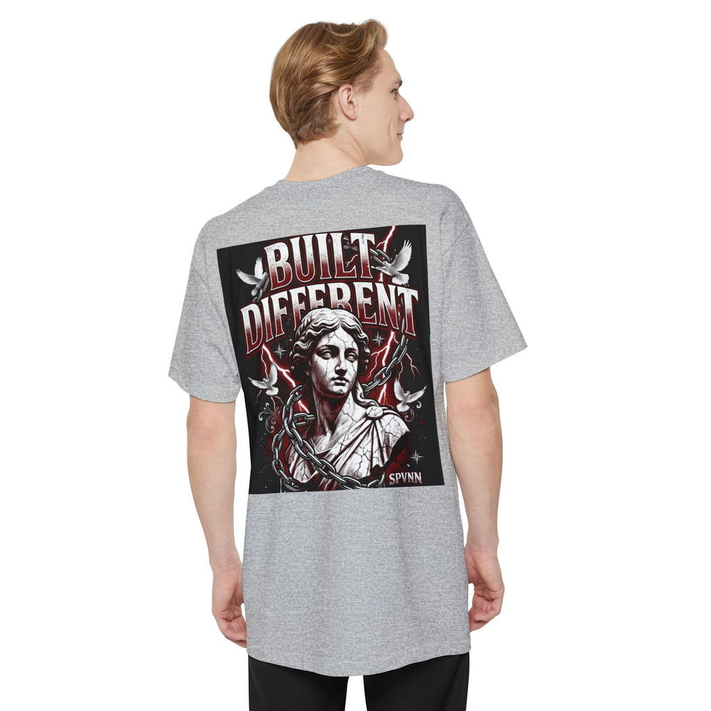 SPVNN Built Different Statue Graphic Tee — Vintage Gothic Streetwear