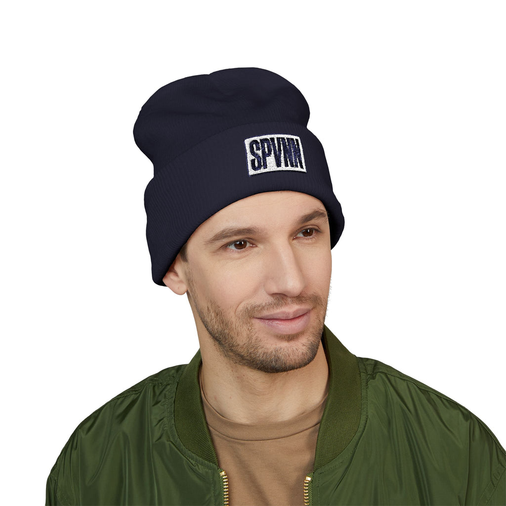 SPVNN Classic Cuffed Beanie — Embroidered Logo Knit Hat