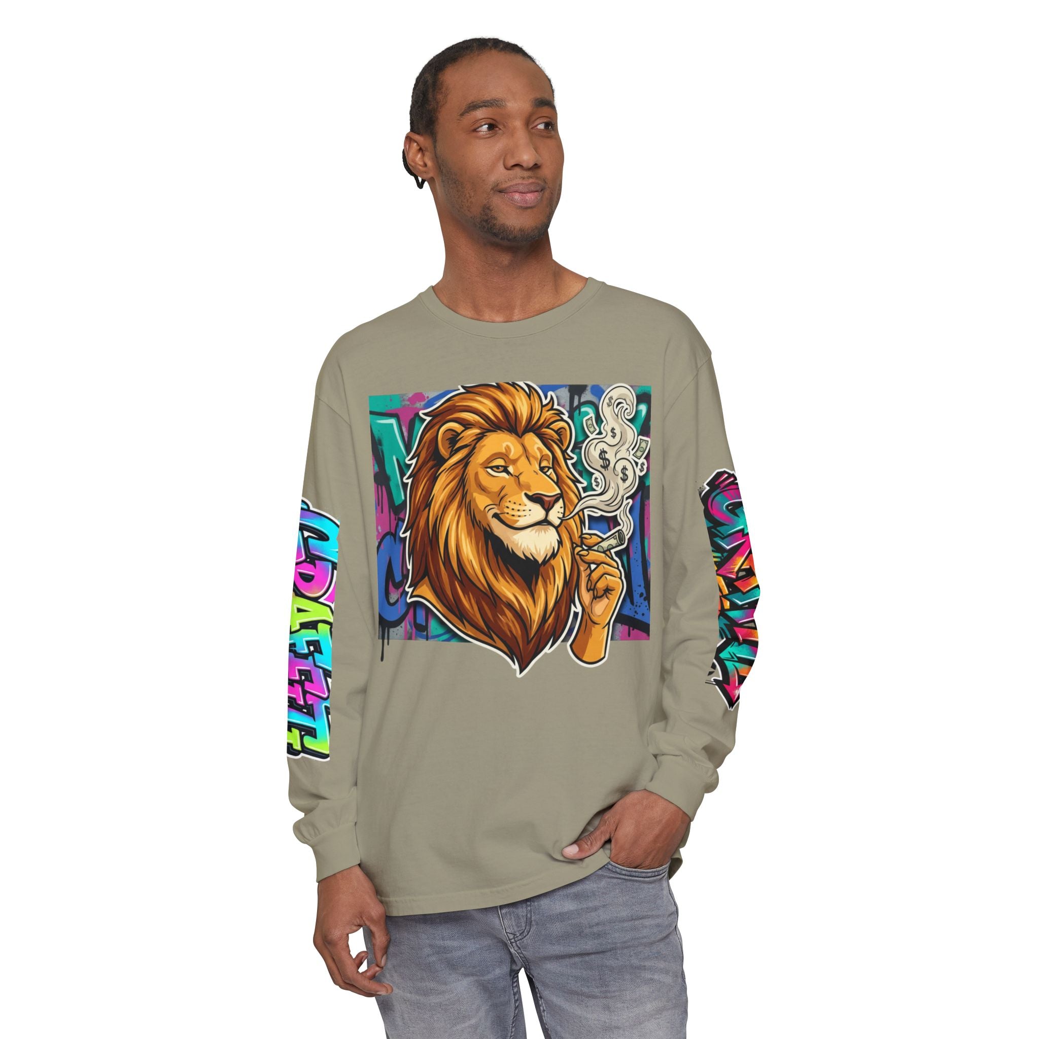 SPVNN Lion Graffiti Long Sleeve — King City Streetwear Tee