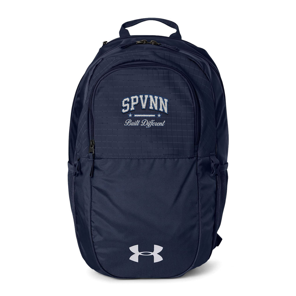 Embroidered SPVNN All-Sport Backpack — Durable Under Armour School & Team Bag