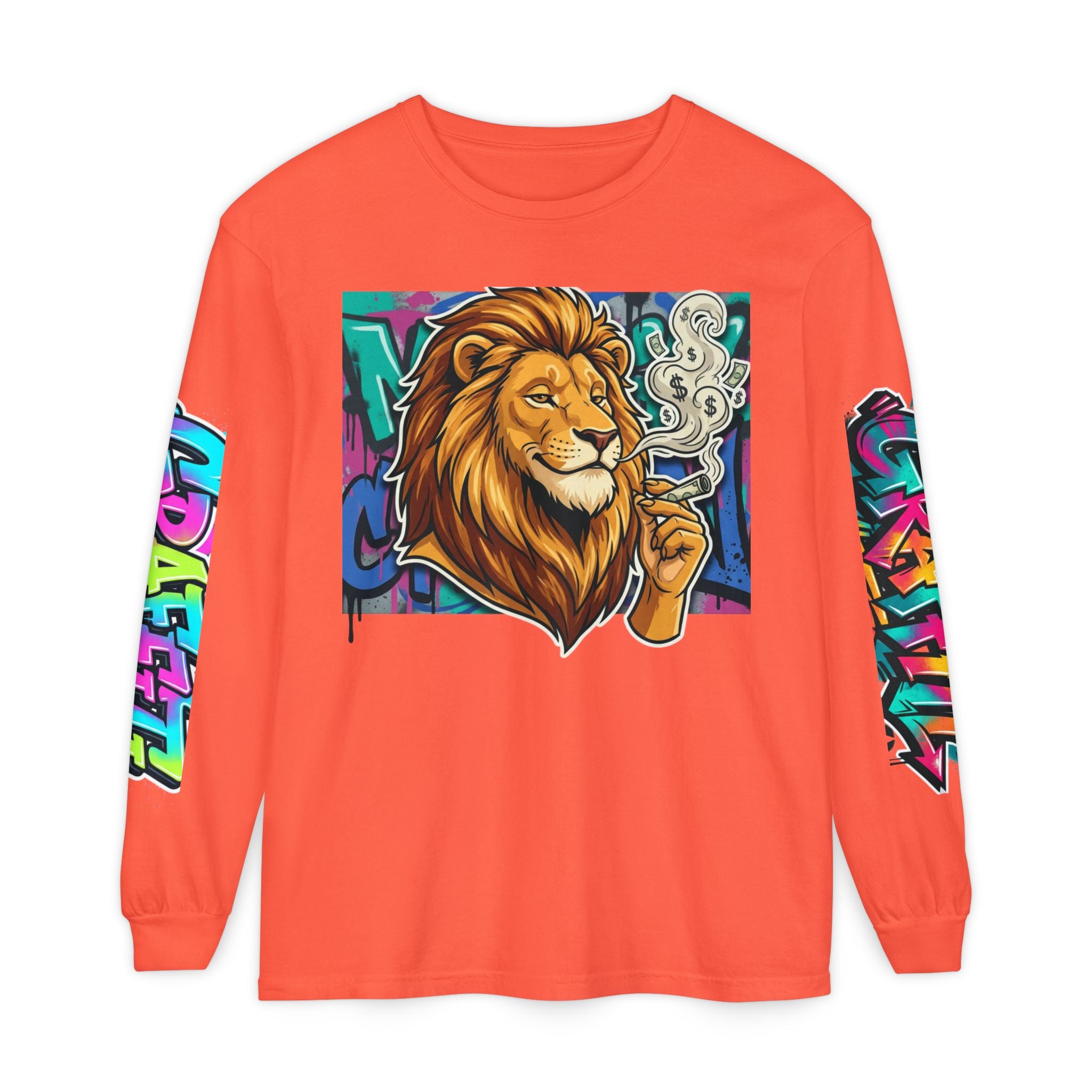 SPVNN Lion Graffiti Long Sleeve — King City Streetwear Tee