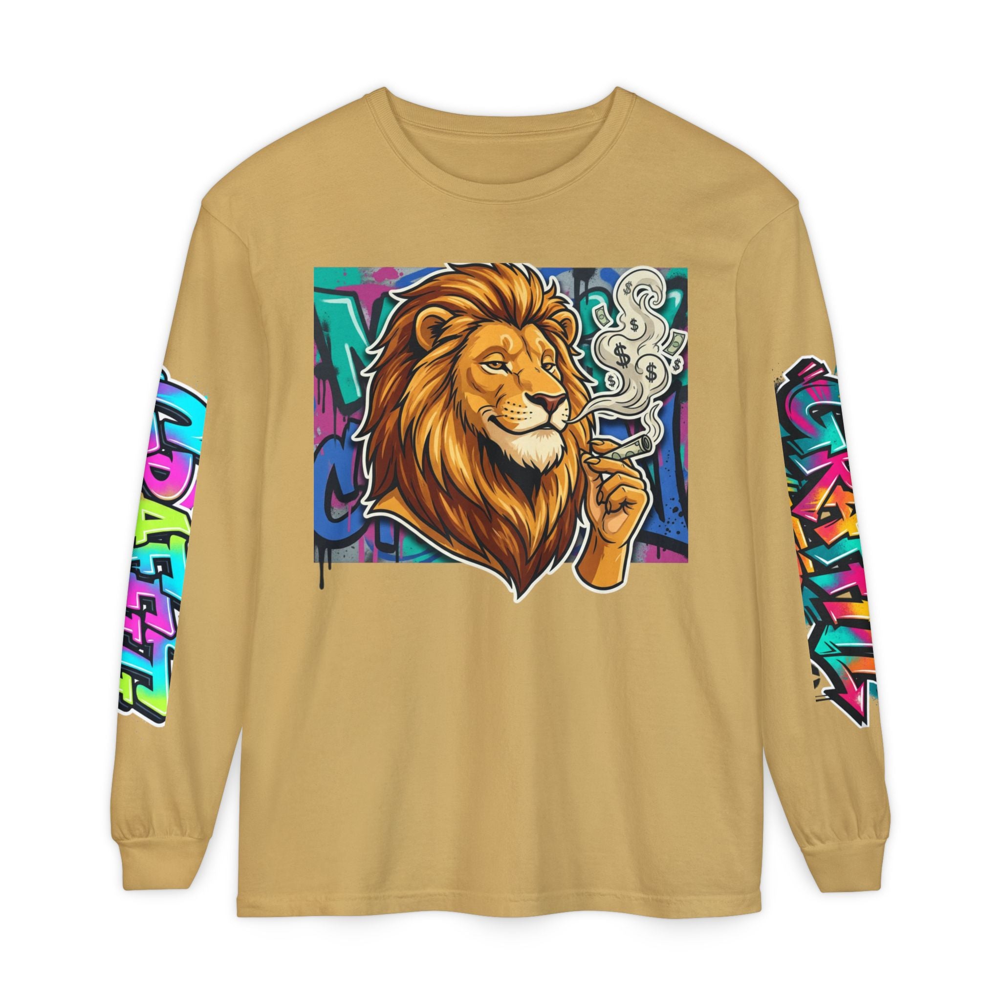 SPVNN Lion Graffiti Long Sleeve — King City Streetwear Tee