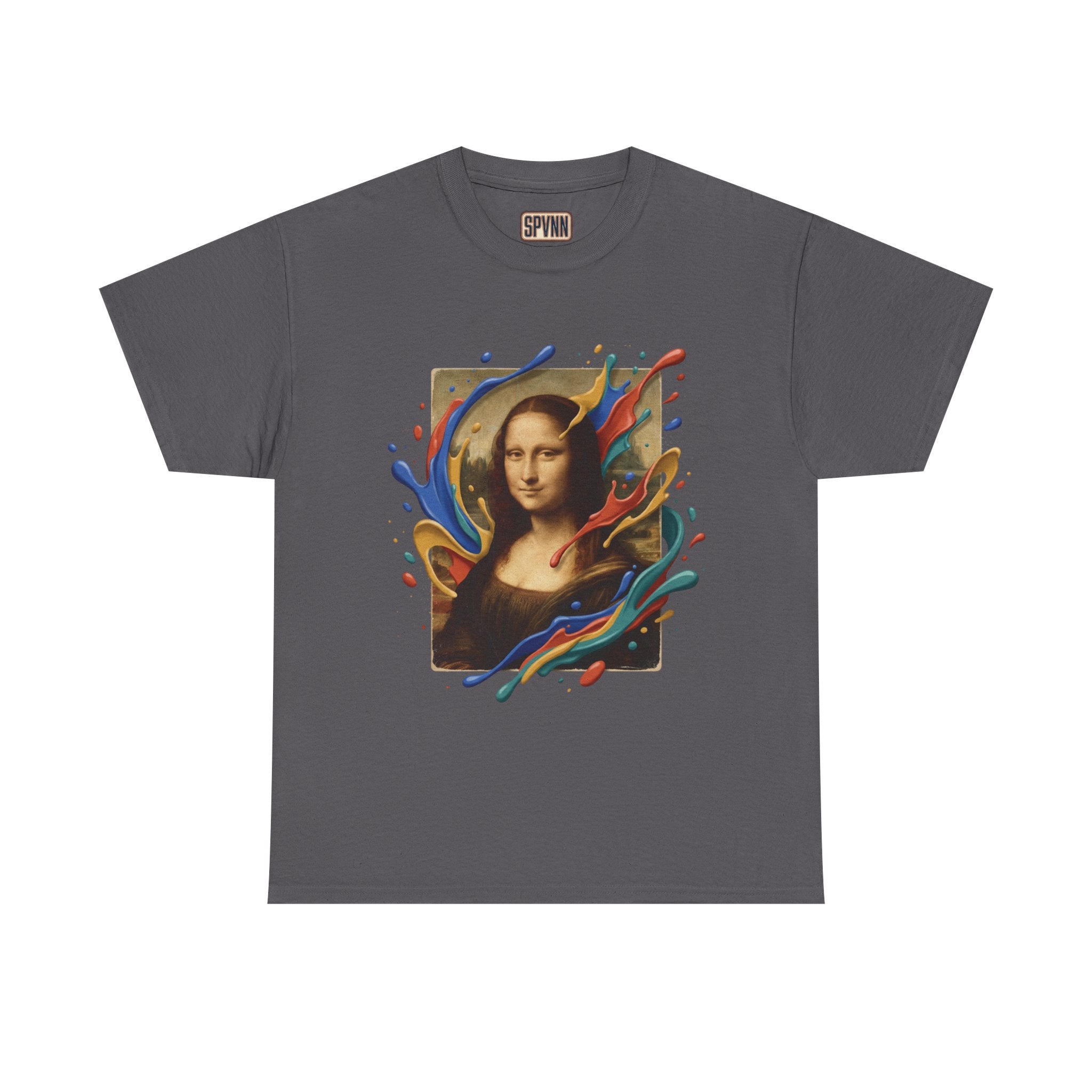 Mona Lisa Splash T‑Shirt — Project Love Graphic Tee