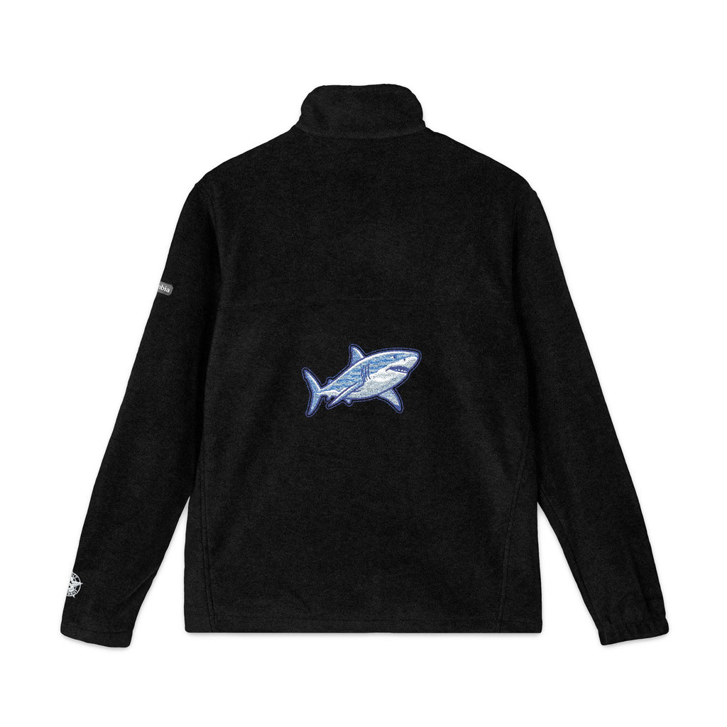 Embroidered Shark Fleece Jacket