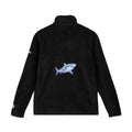 Embroidered Shark Fleece Jacket