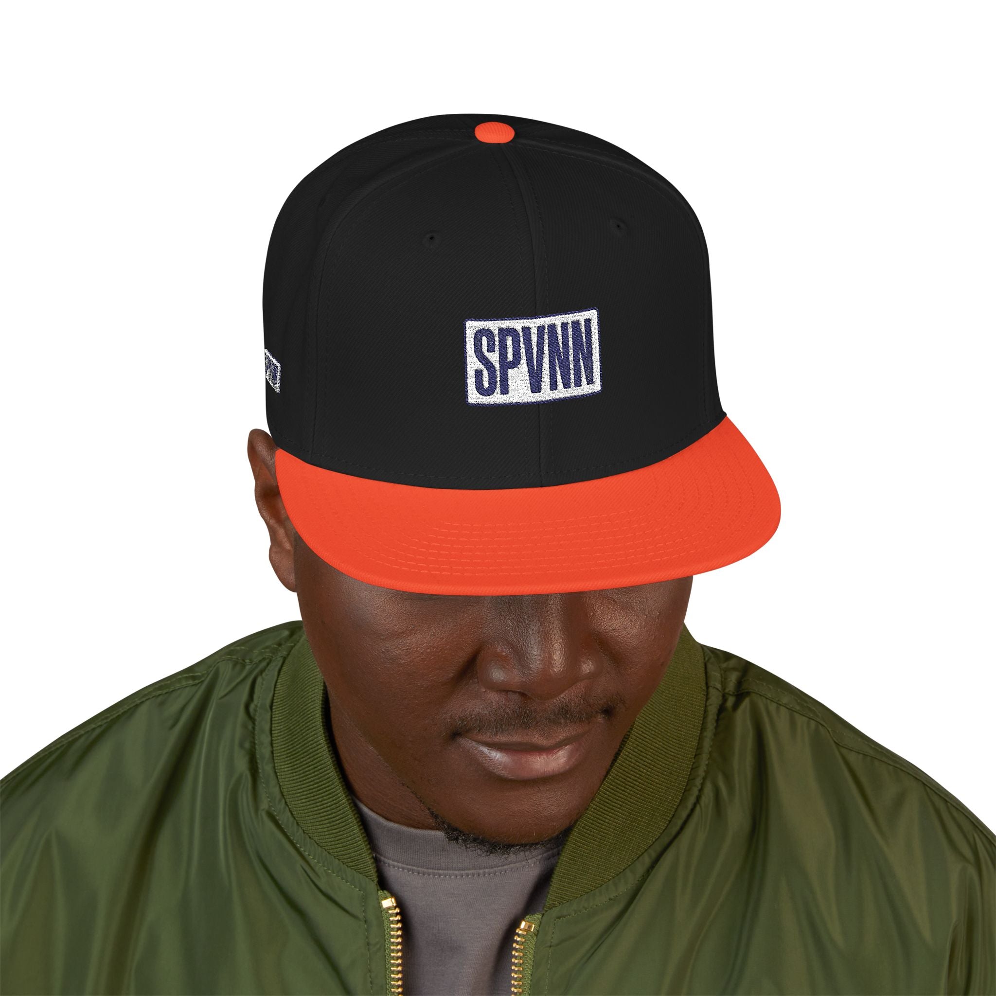 Embroidered Snapback Hat SPVNN