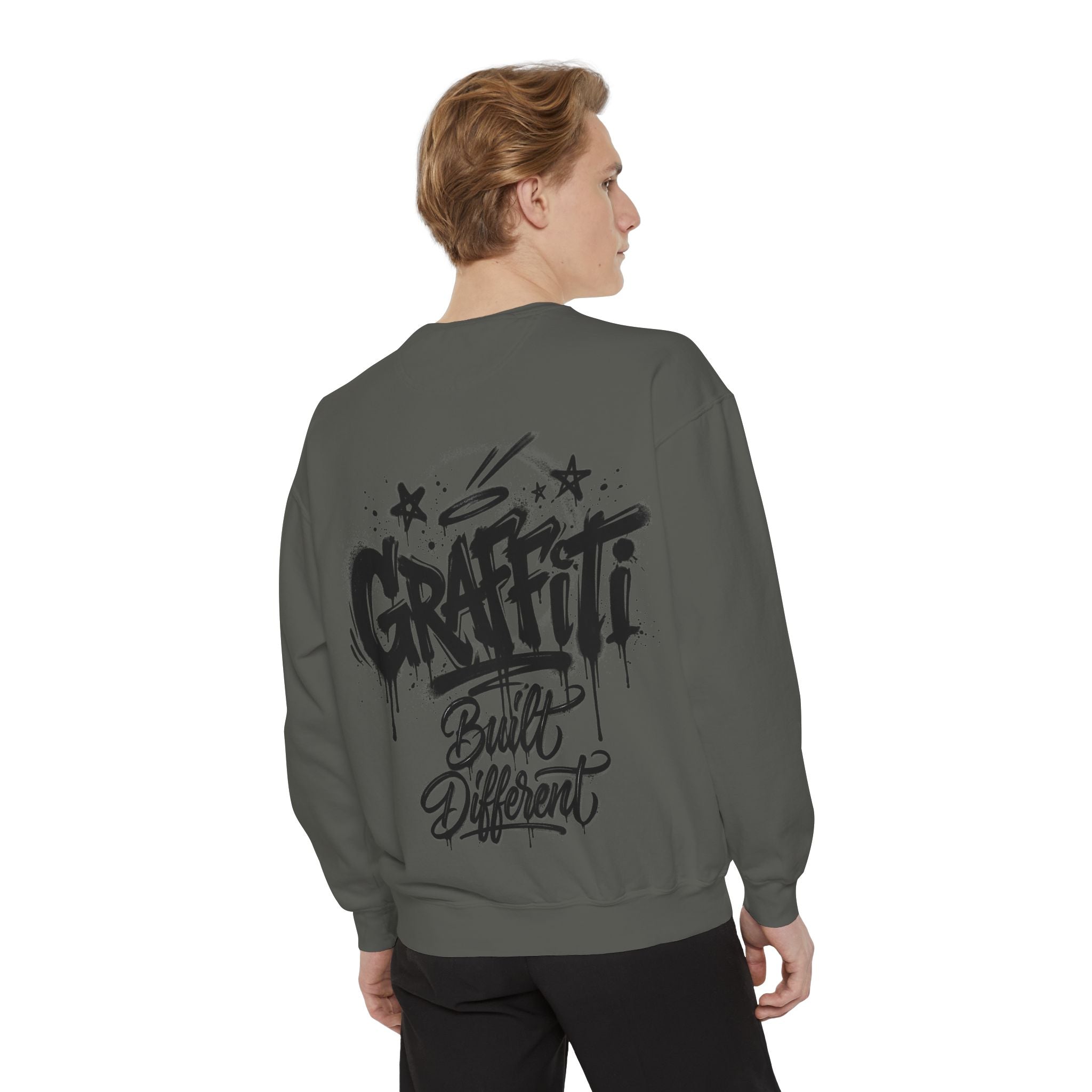 SPVNN Graffiti Lion Crewneck — Built Different Sweatshirt
