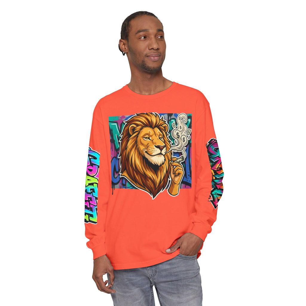 SPVNN Lion Graffiti Long Sleeve — King City Streetwear Tee