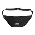 Checkerboard Black Large Fanny Pack