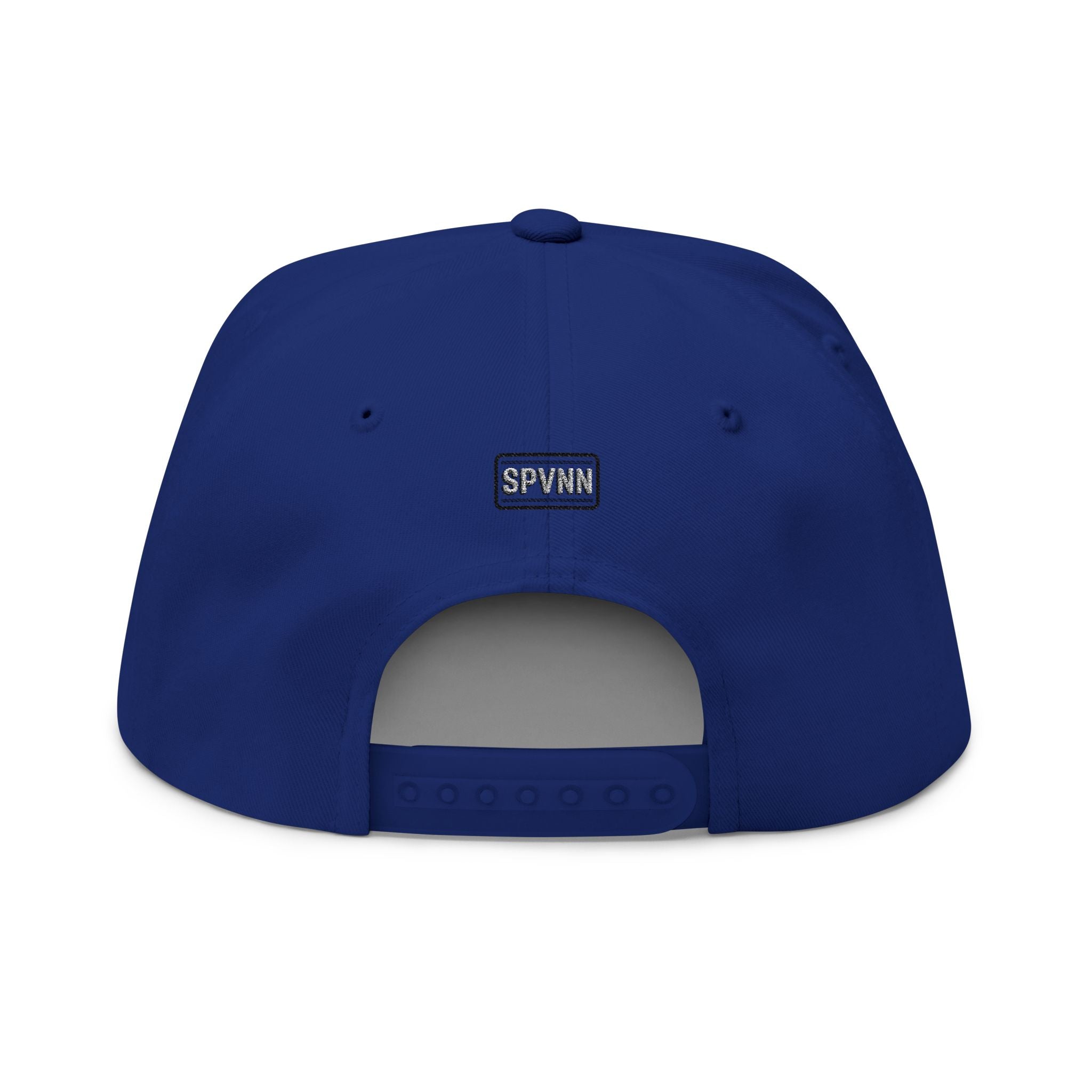 Embroidered Flat Bill Cap - "Presence in Motion" Eye Patch Design