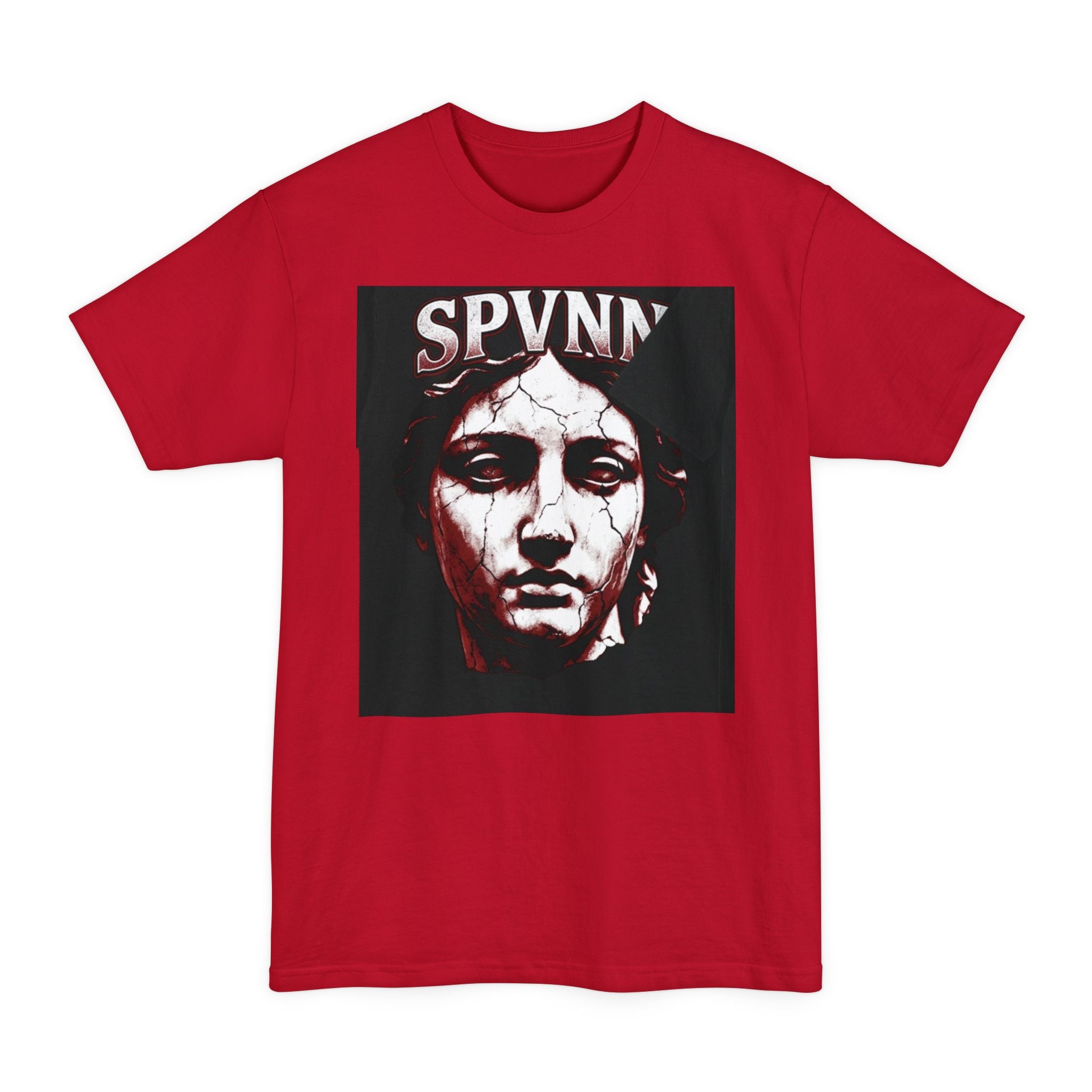 SPVNN Built Different Statue Graphic Tee — Vintage Gothic Streetwear