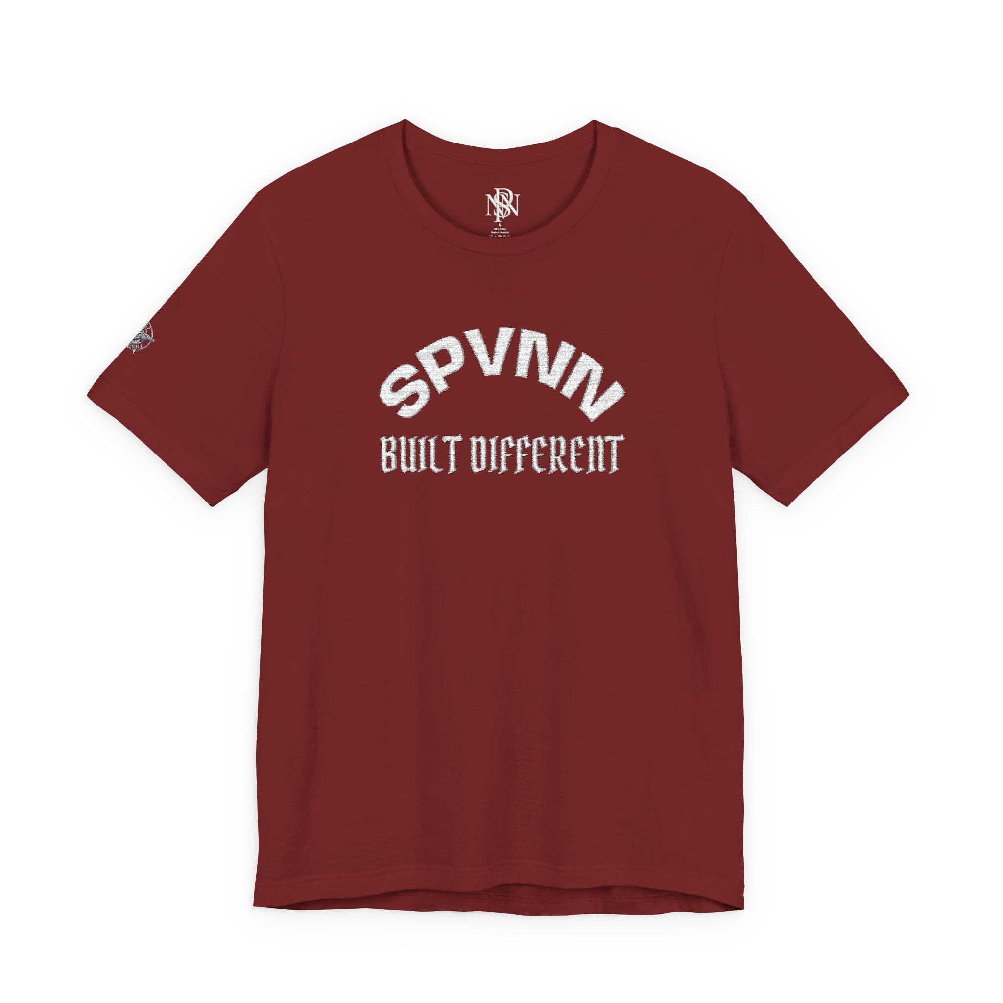 SPVNN "Built Different" Tee - Bold Streetwear Graphic T-Shirt