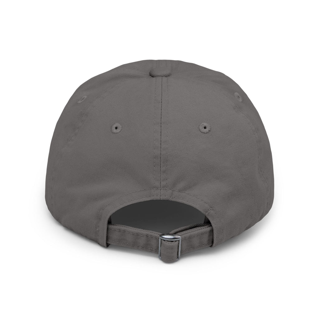 Distressed Black Baseball Cap with Gold 'SN' Monogram — Vintage Casual Hat