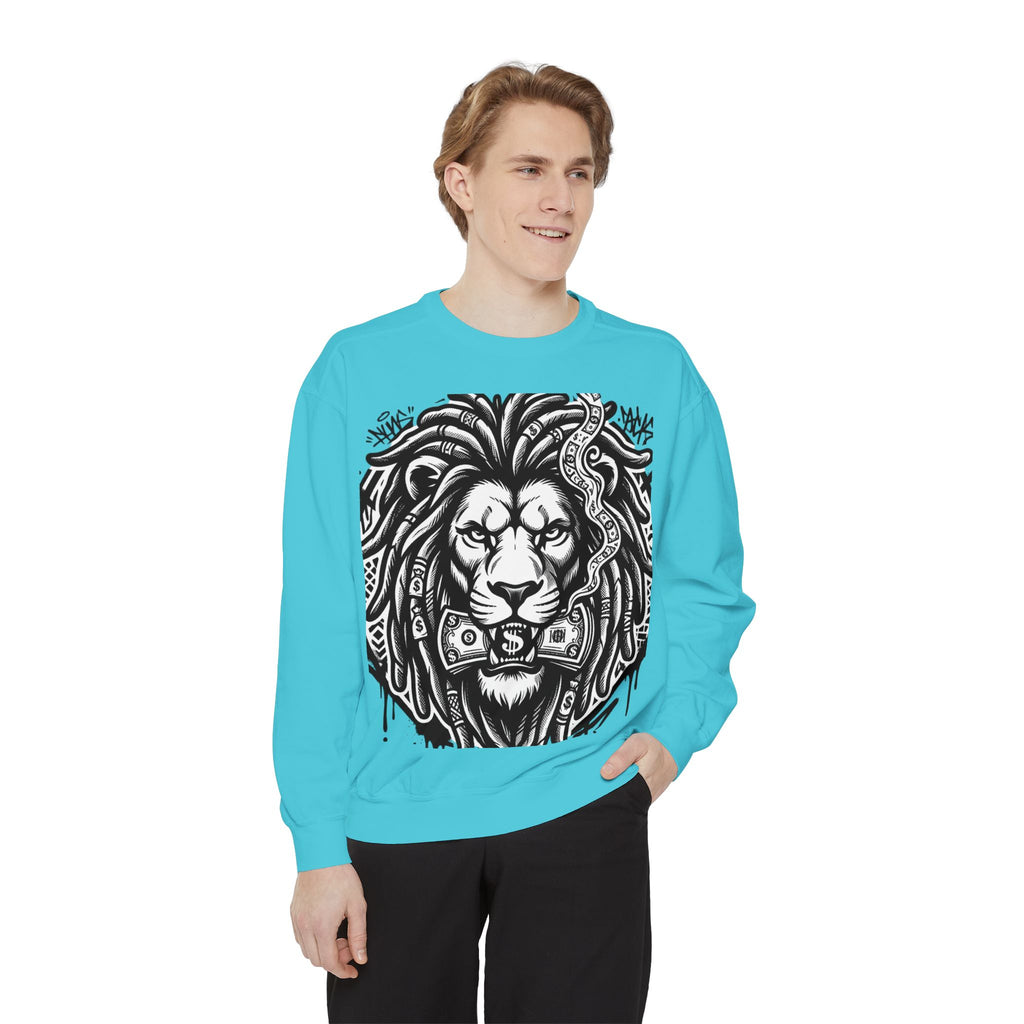 SPVNN Graffiti Lion Crewneck — Built Different Sweatshirt
