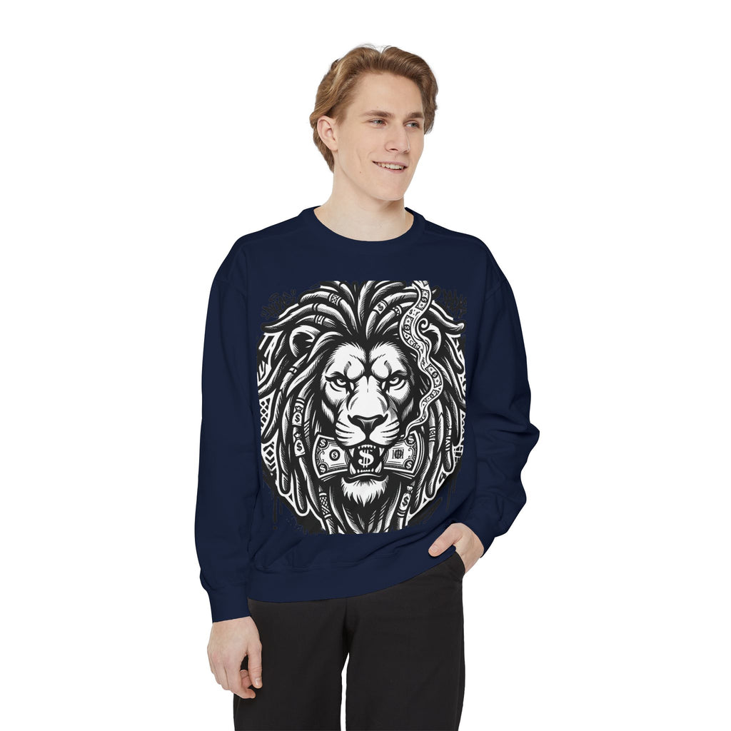 SPVNN Graffiti Lion Crewneck — Built Different Sweatshirt