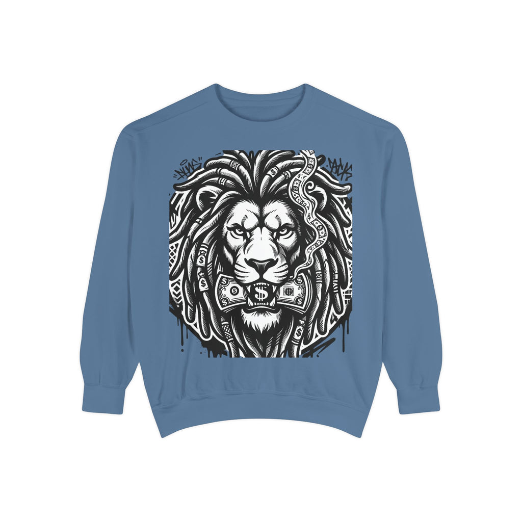 SPVNN Graffiti Lion Crewneck — Built Different Sweatshirt
