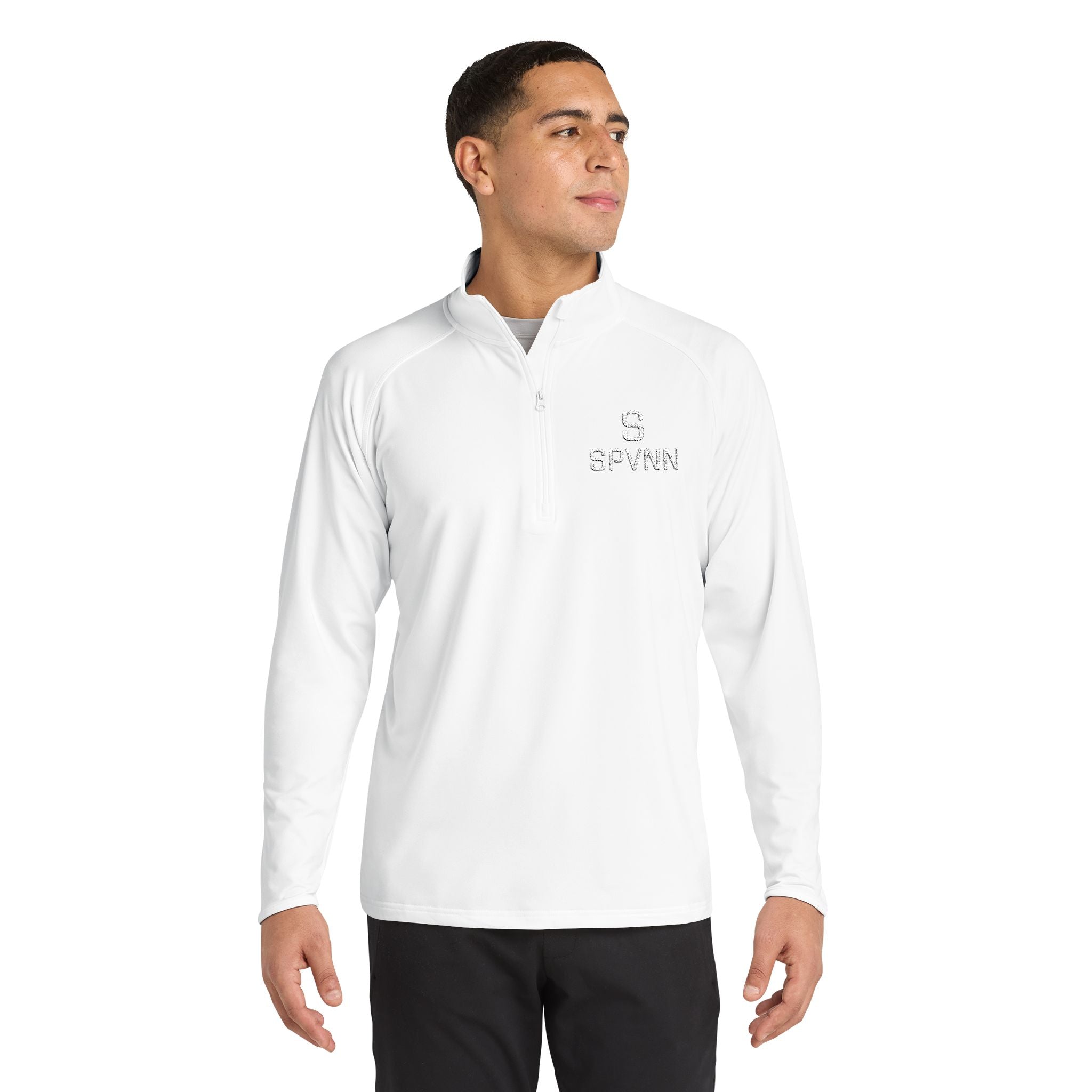 Men's Sport-Wick® Stretch Quarter-Zip Pullover (Embroidery)