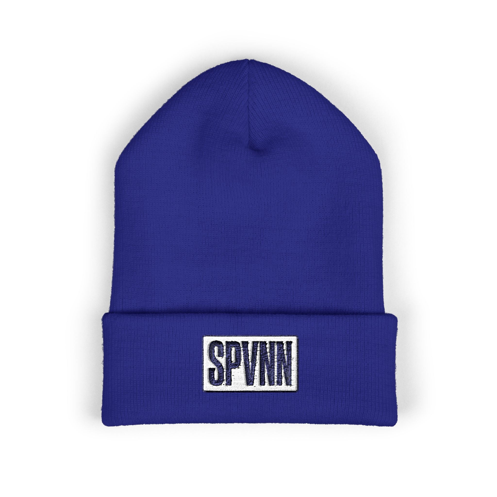 SPVNN Classic Cuffed Beanie — Embroidered Logo Knit Hat