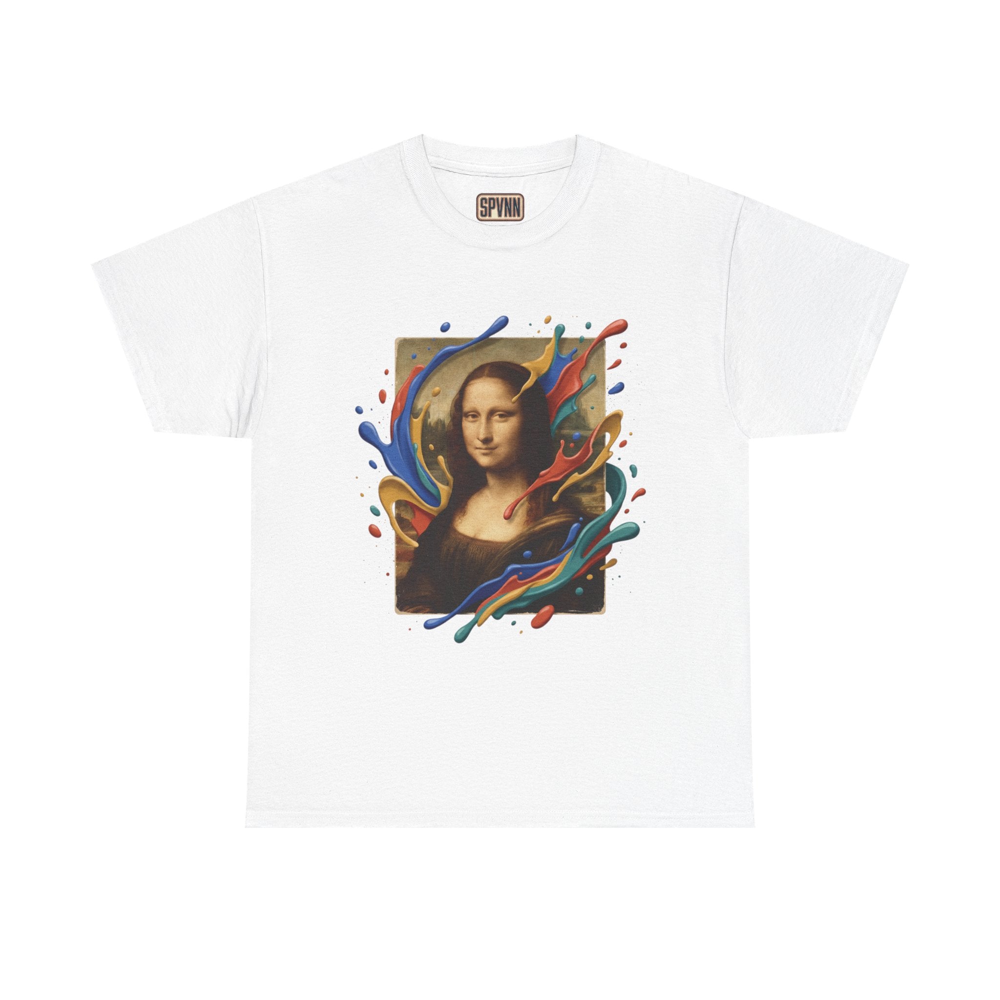 Mona Lisa Splash T‑Shirt — Project Love Graphic Tee