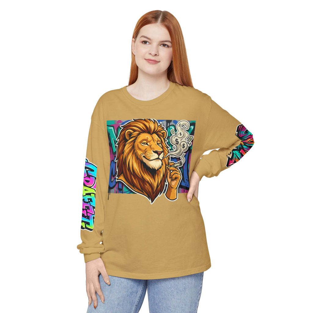 SPVNN Lion Graffiti Long Sleeve — King City Streetwear Tee