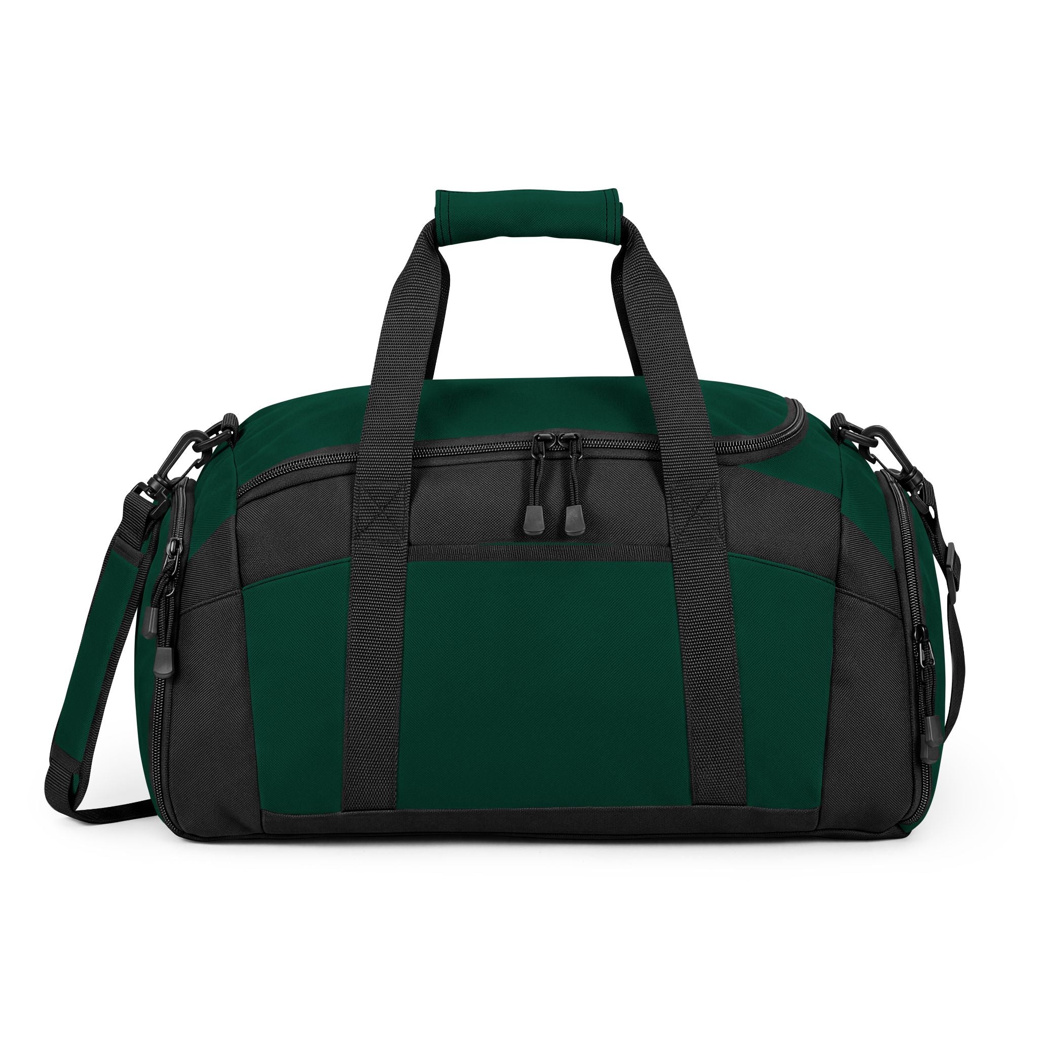 Embroidered Monogram Gym Bag — Black Duffel with NSN Logo