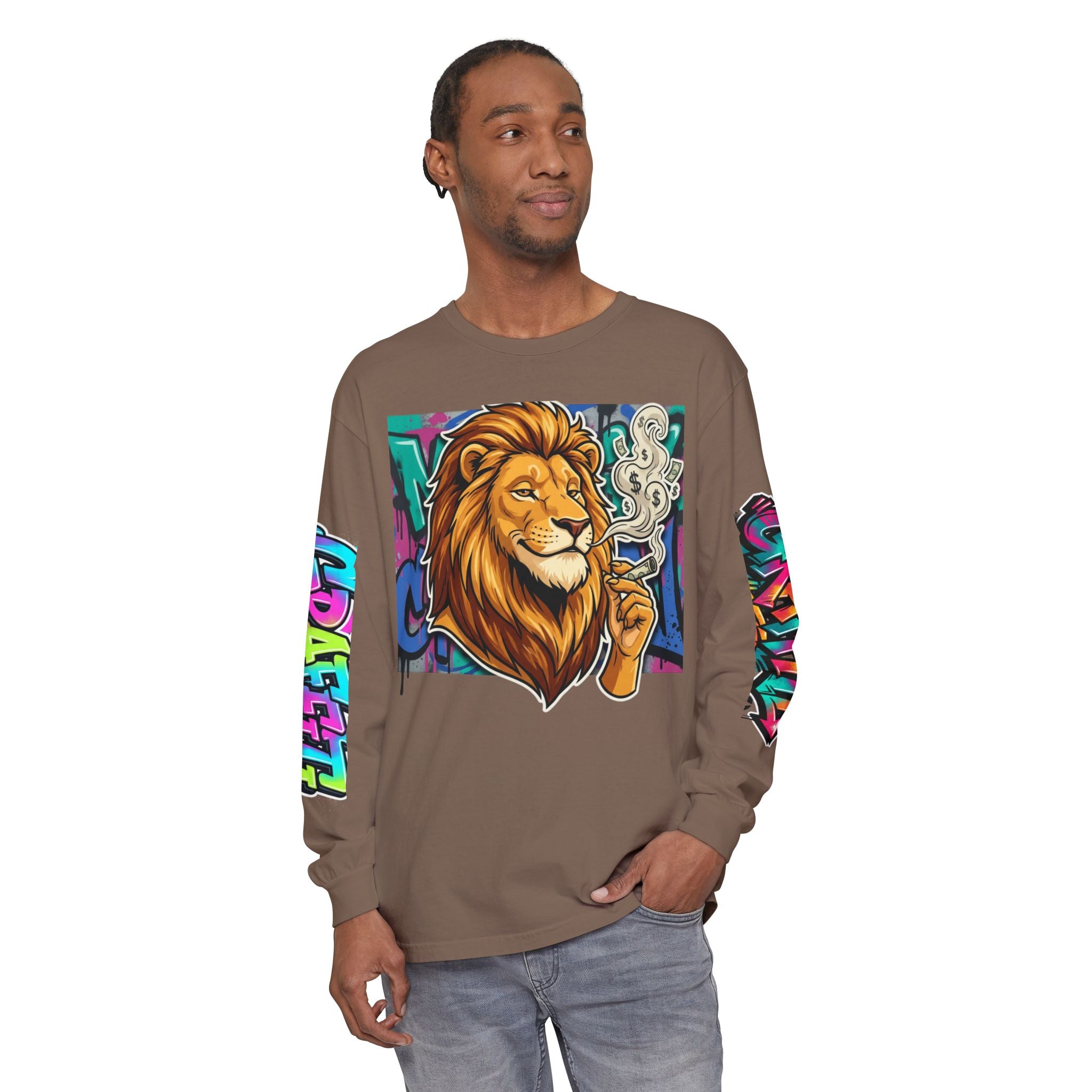 SPVNN Lion Graffiti Long Sleeve — King City Streetwear Tee