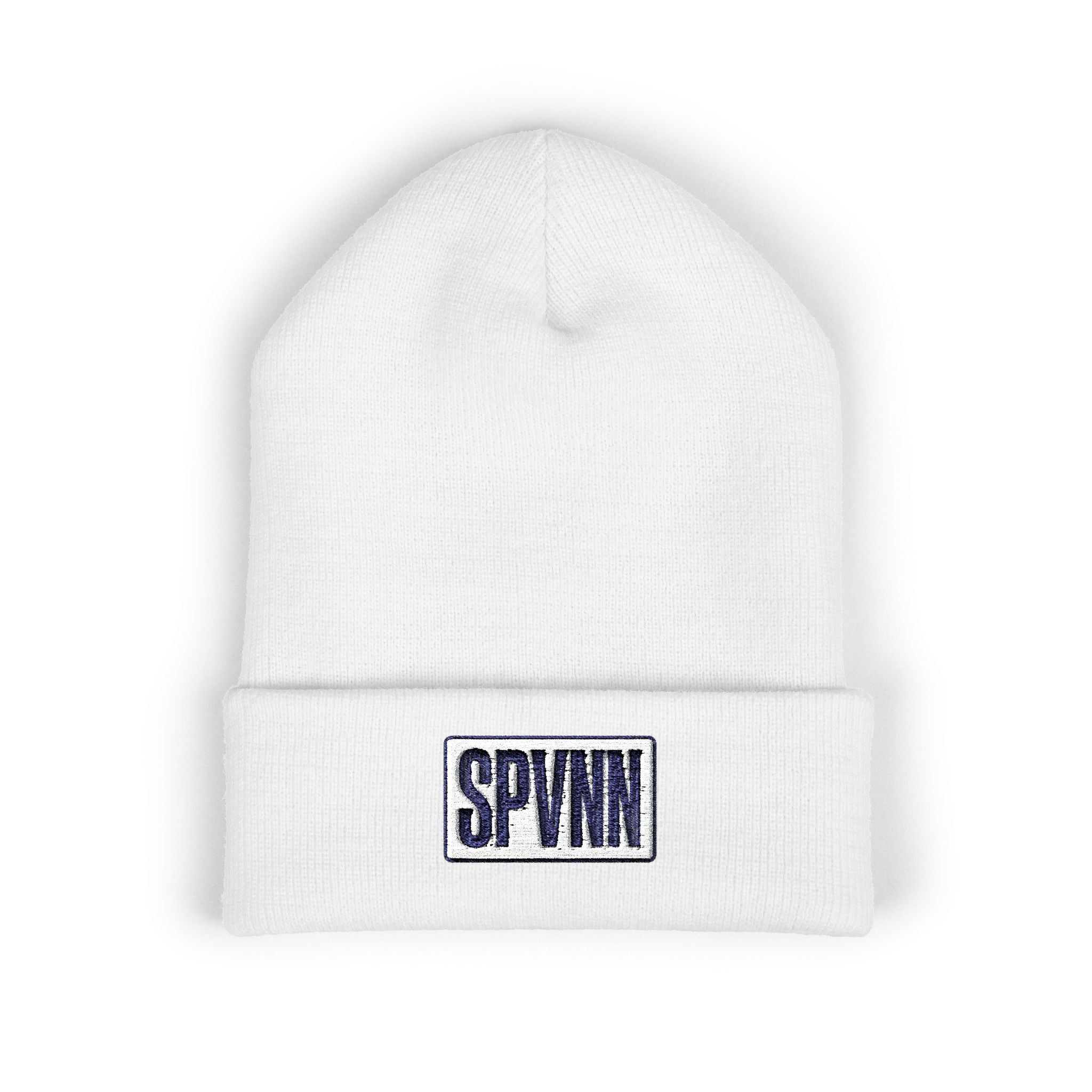 SPVNN Classic Cuffed Beanie — Embroidered Logo Knit Hat