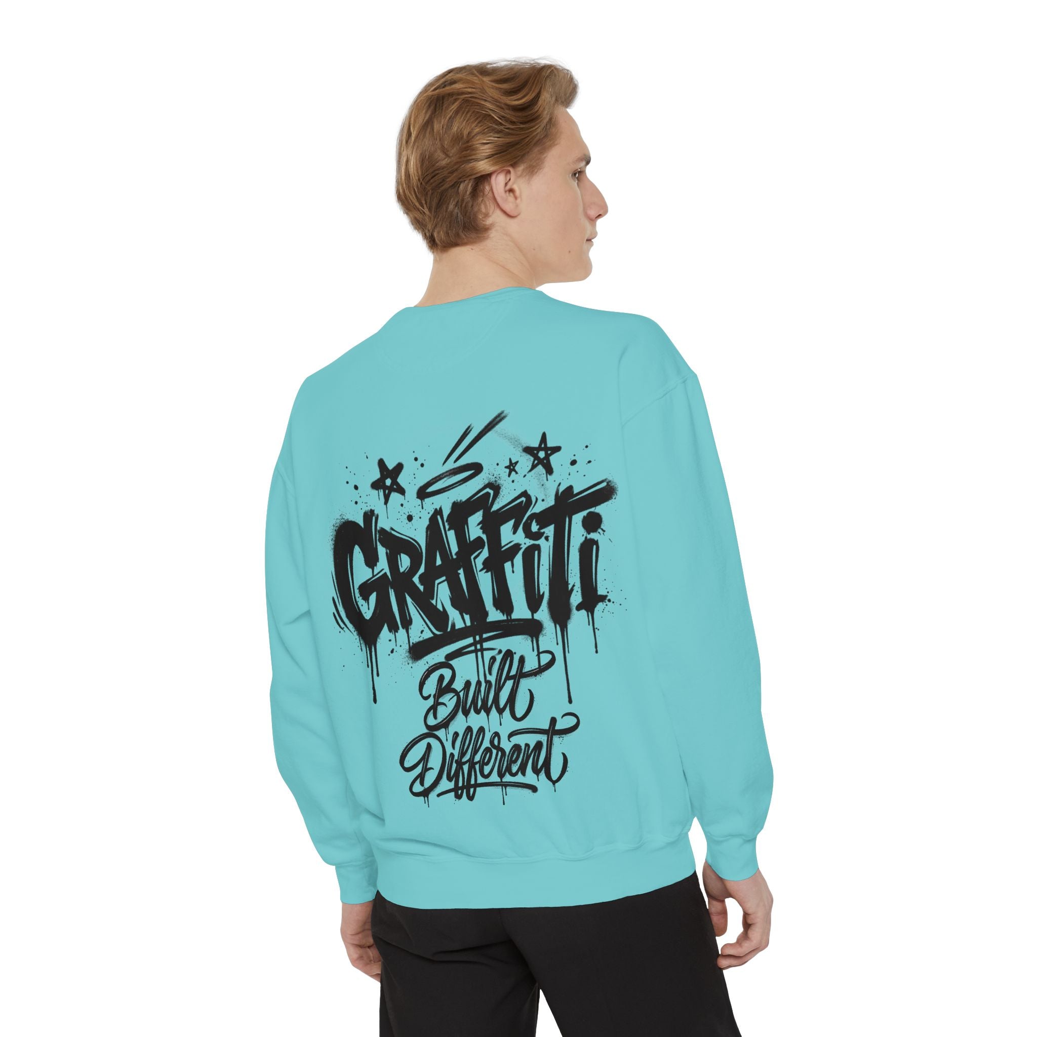 SPVNN Graffiti Lion Crewneck — Built Different Sweatshirt