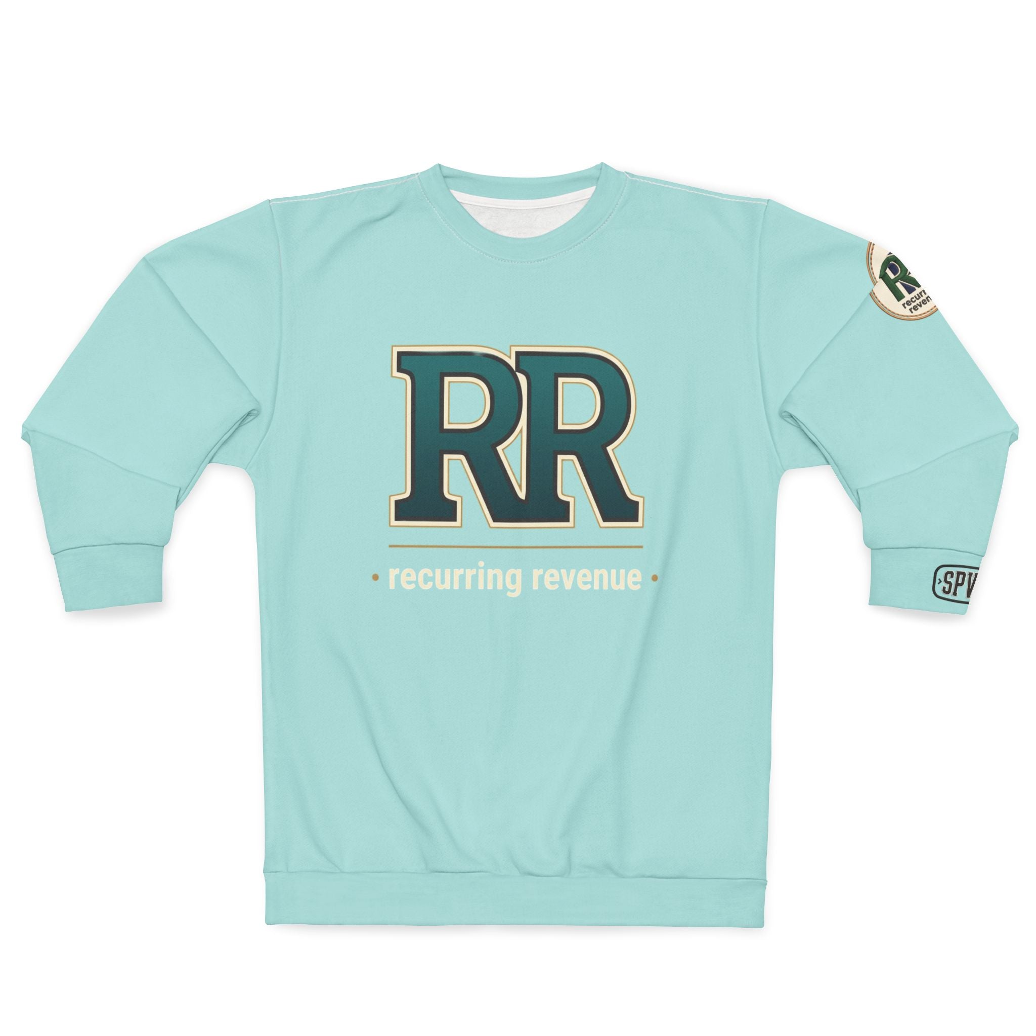 Recurring Revenue Sweatshirt — RR Logo Crewneck for Entrepreneurs
