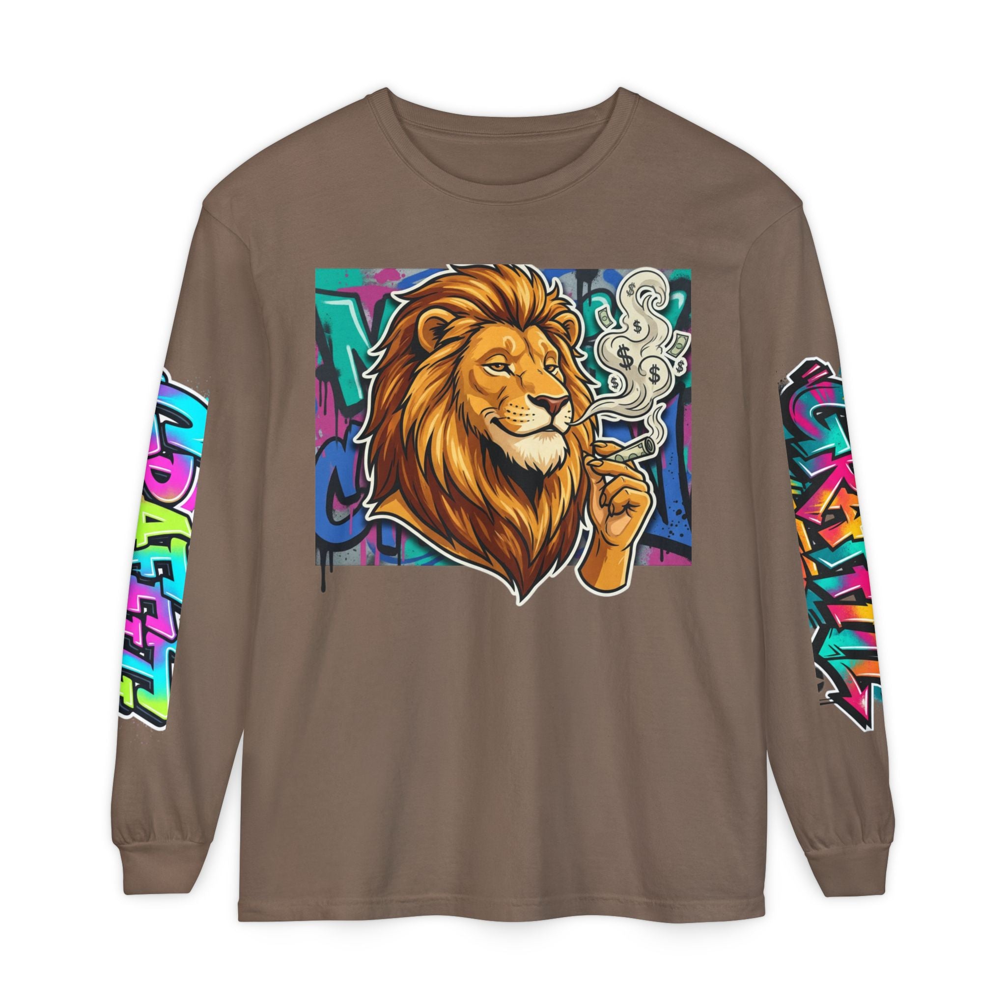 SPVNN Lion Graffiti Long Sleeve — King City Streetwear Tee