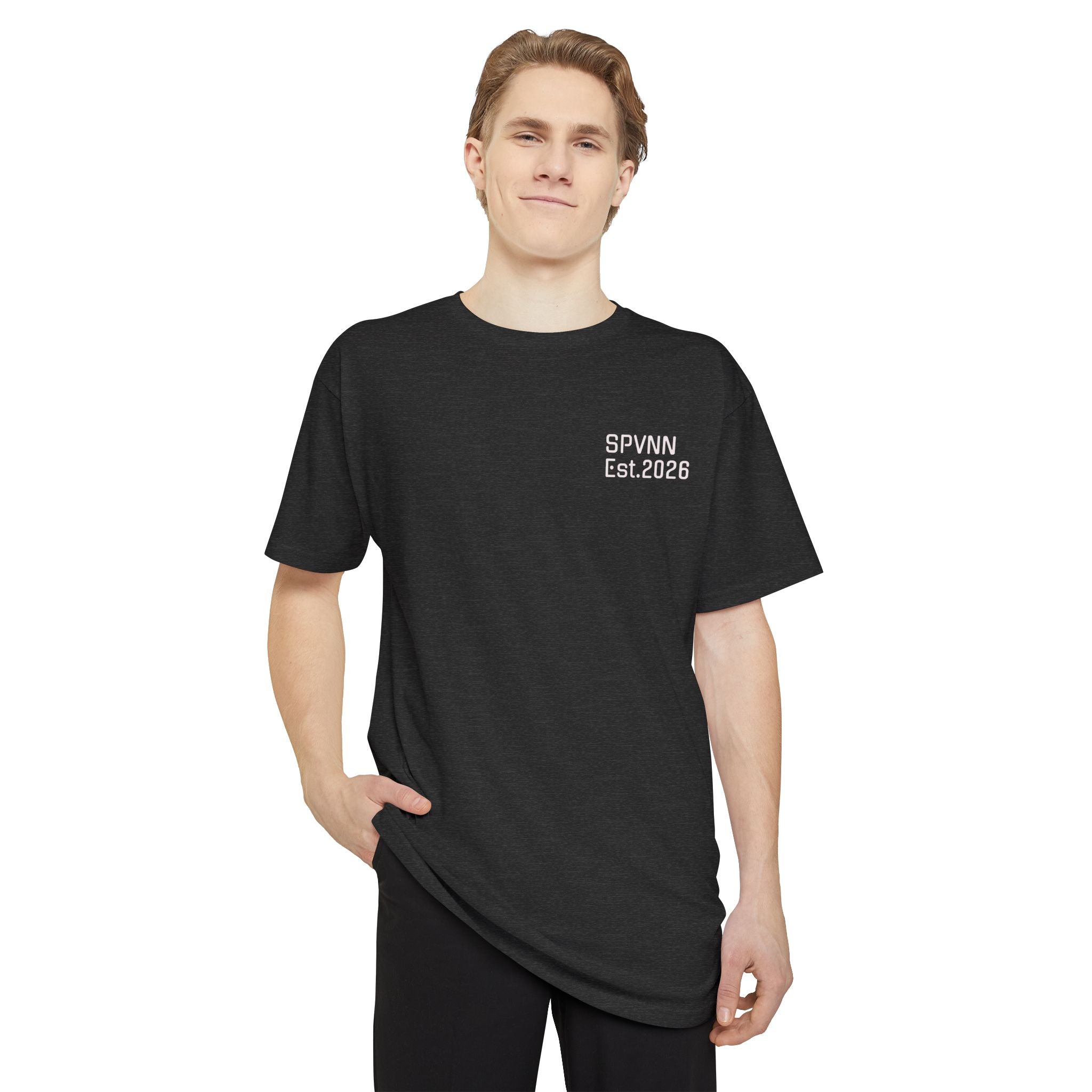 SPVNN Long Body Tee — Built Different Urban Graphic T-Shirt