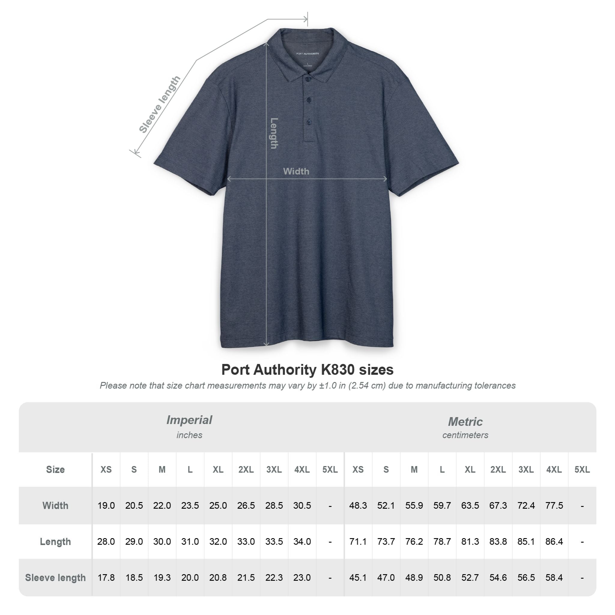 Men's  Crest Polo Shirt