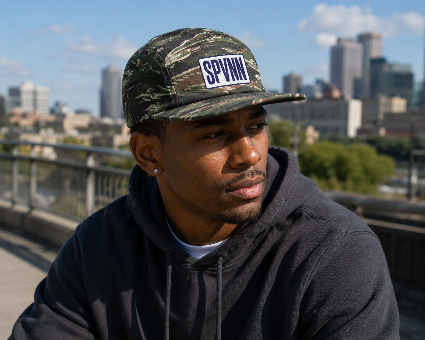 Embroidered 5-Panel Cap SPVNN
