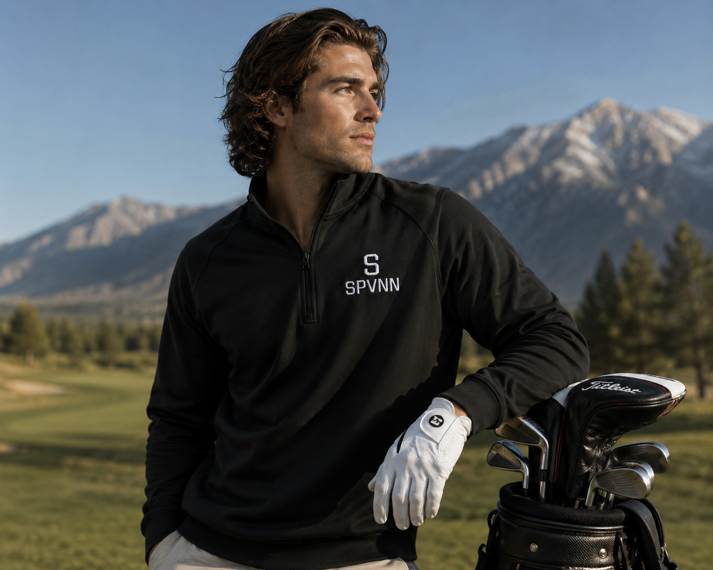 Embroidered Quarter-Zip SPVNN
