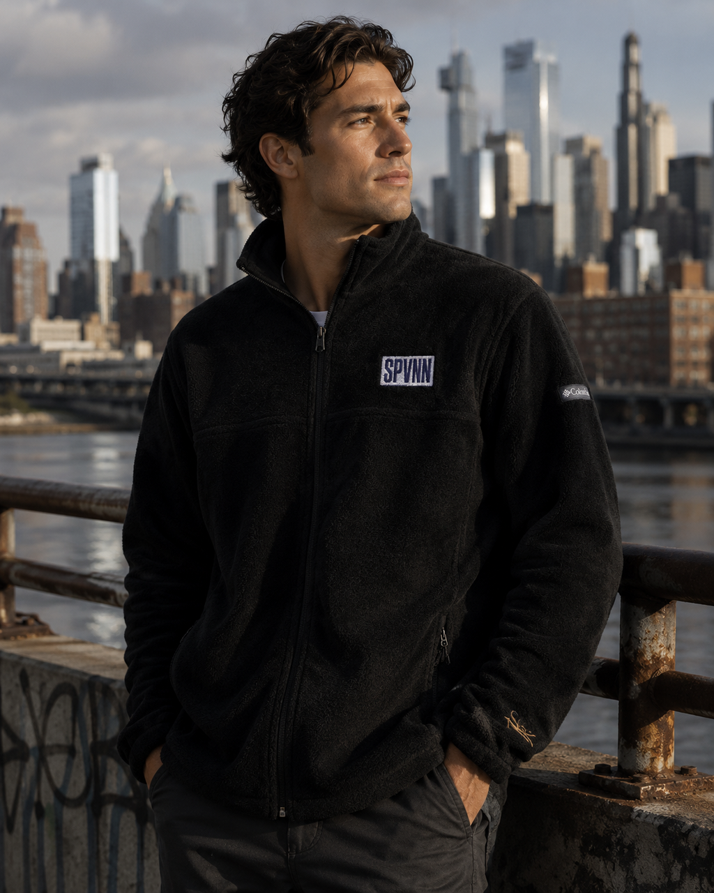 Embroidered Fleece Jacket SPVNN