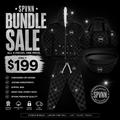 Checkered Jogging Sweats Suit + Fanny pack + Duffel