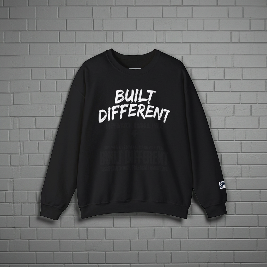 Built Different Crewneck Sweatshirt SPVNN